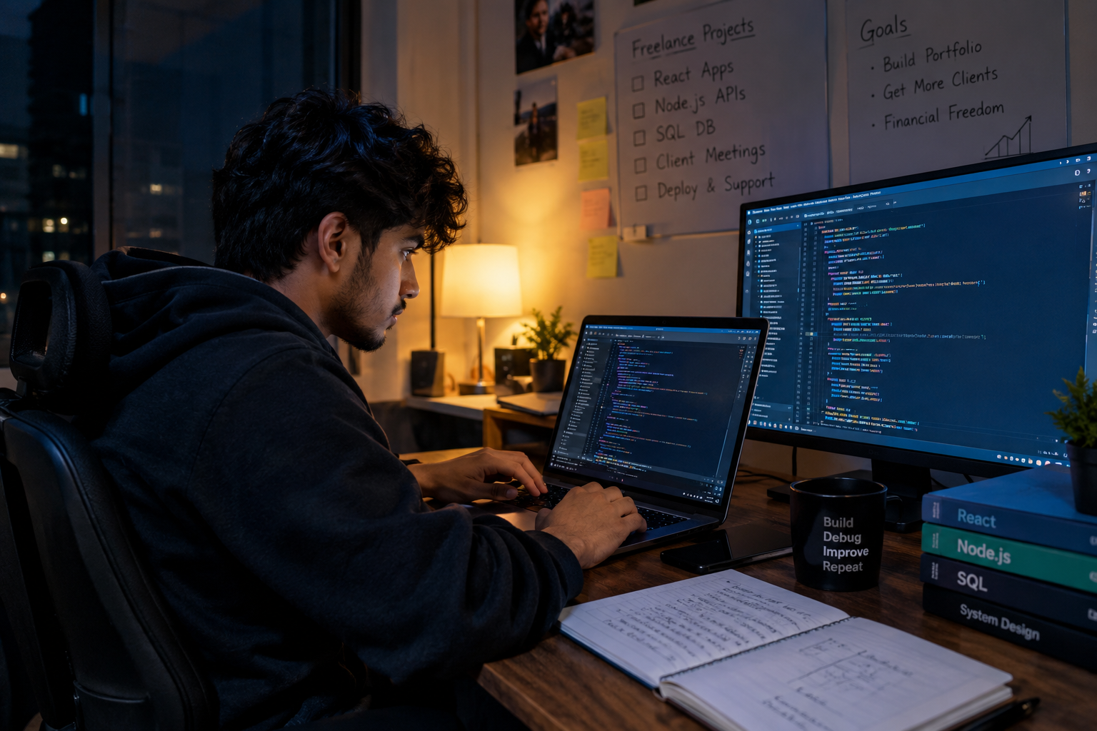 The Solo Freelance Roots & Code Grinds
